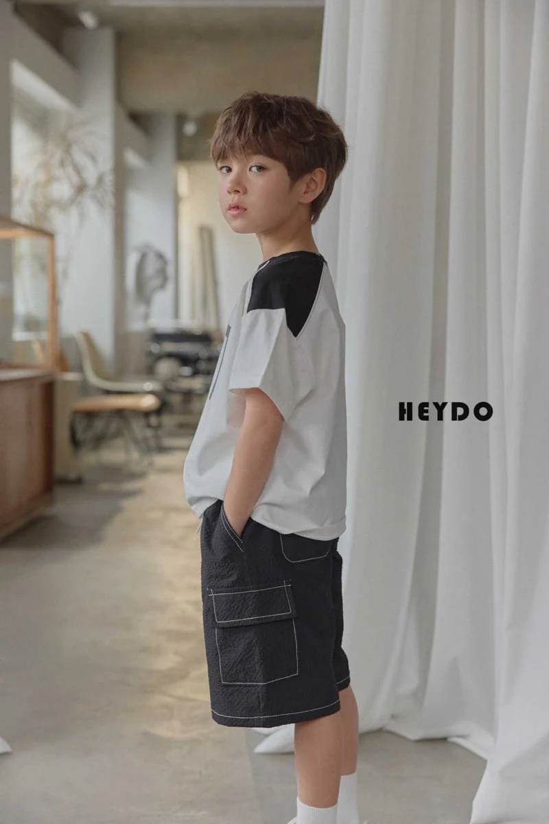 Heydo - Korean Children Fashion - #kidsstore - Stitch Cargo Pants - 10