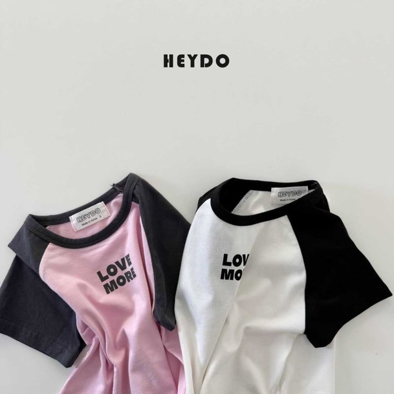 Heydo - Korean Children Fashion - #kidsstore - Love More Tee - 3