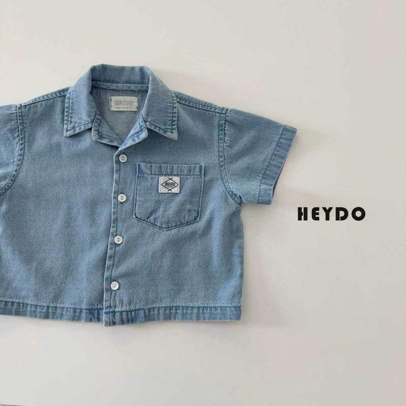 Heydo - Korean Children Fashion - #kidzfashiontrend - Miukara Denim Shirt - 3