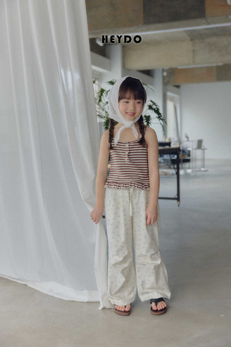 Heydo - Korean Children Fashion - #kidzfashiontrend - Miko Flower Pants - 11