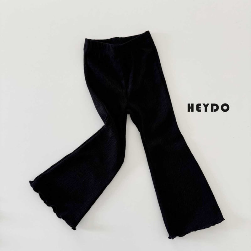 Heydo - Korean Children Fashion - #kidzfashiontrend - Plain Pleated Bootcut Pants - 9