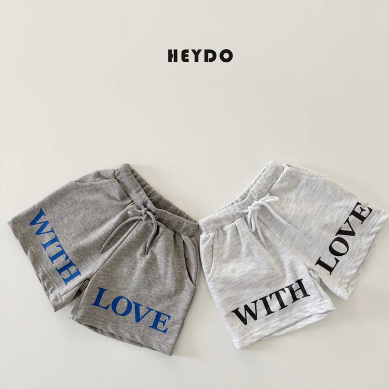 Heydo - Korean Children Fashion - #kidzfashiontrend - With Love Shorts - 3