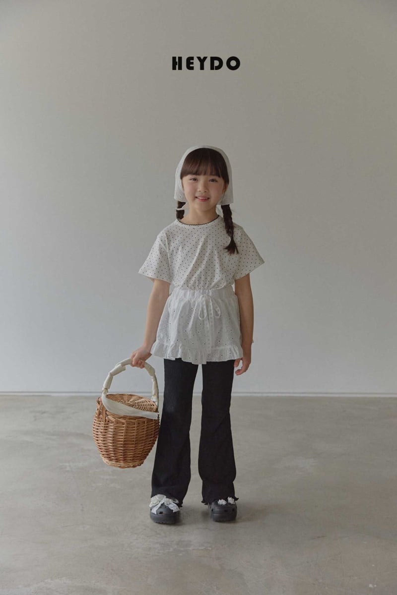 Heydo - Korean Children Fashion - #littlefashionista - Plain Pleated Bootcut Pants - 11