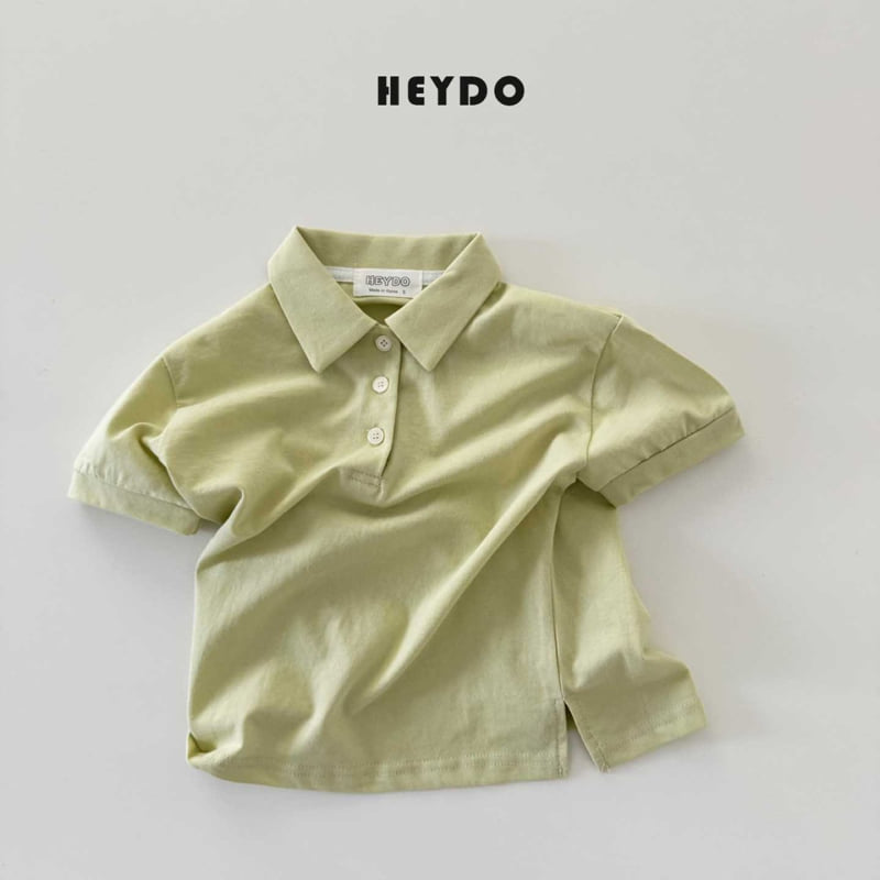 Heydo - Korean Children Fashion - #littlefashionista - Muse Collar Tee - 3