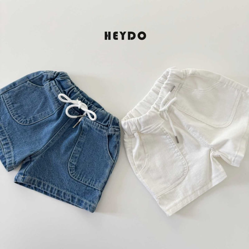 Heydo - Korean Children Fashion - #littlefashionista - Out Pocket Pants Ivory