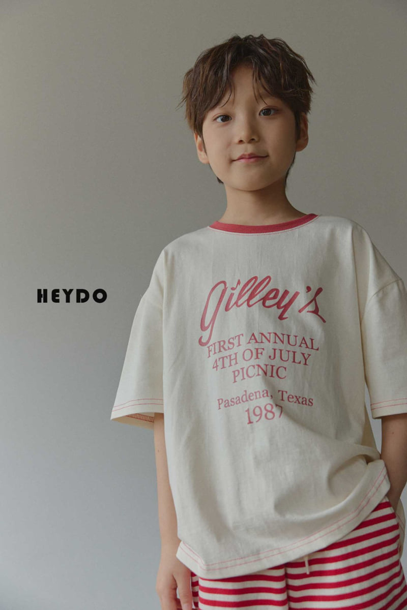 Heydo - Korean Children Fashion - #littlefashionista - Point Raglan Tee - 10