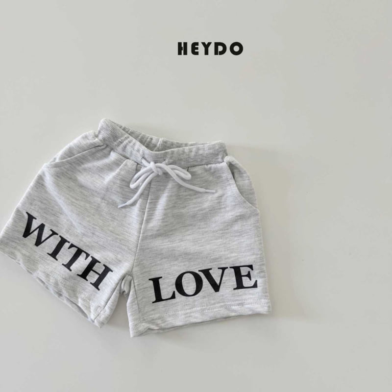 Heydo - Korean Children Fashion - #littlefashionista - With Love Shorts - 5