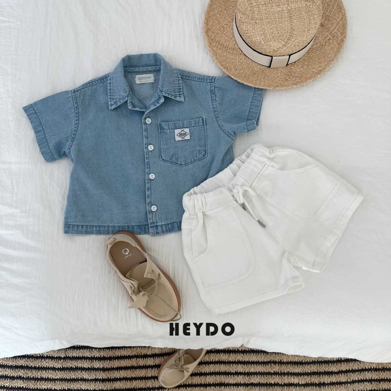Heydo - Korean Children Fashion - #magicofchildhood - Miukara Denim Shirt - 6