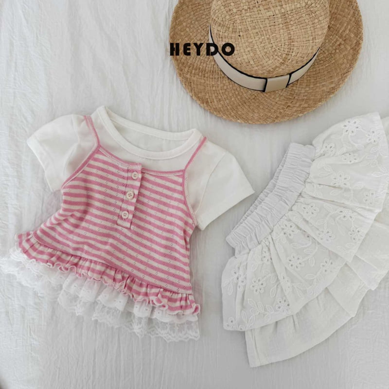 Heydo - Korean Children Fashion - #magicofchildhood - Lace Cancan Skirt - 8