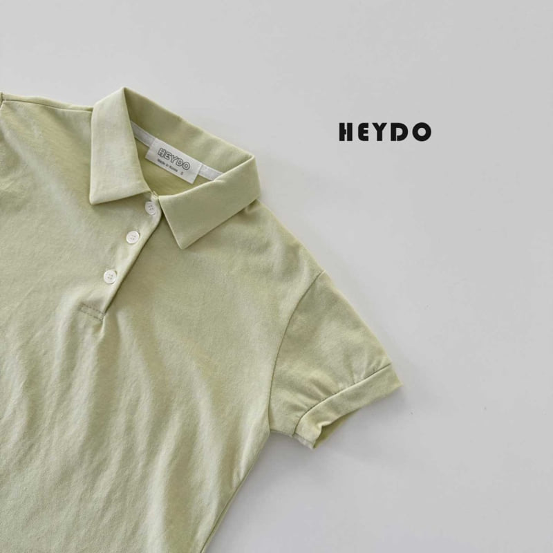 Heydo - Korean Children Fashion - #littlefashionista - Muse Collar Tee - 4