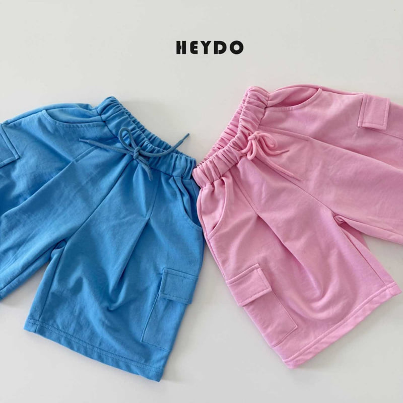 Heydo - Korean Children Fashion - #magicofchildhood - Pastel Cargo Pants
