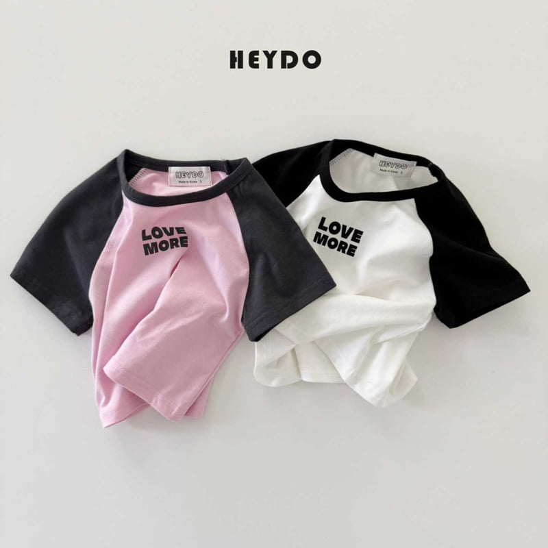 Heydo - Korean Children Fashion - #magicofchildhood - Love More Tee - 7