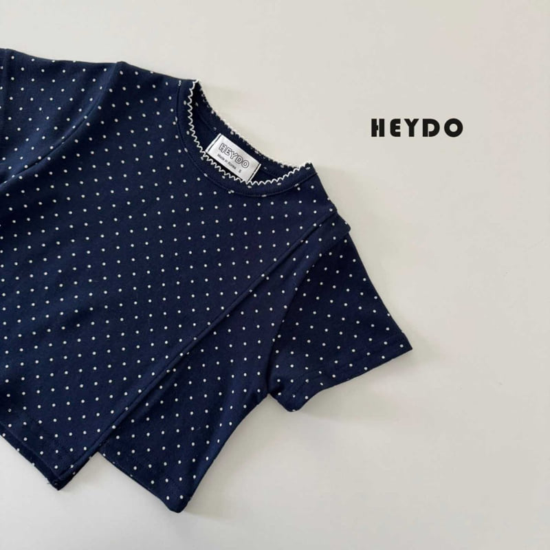 Heydo - Korean Children Fashion - #magicofchildhood - Dot Tee - 4