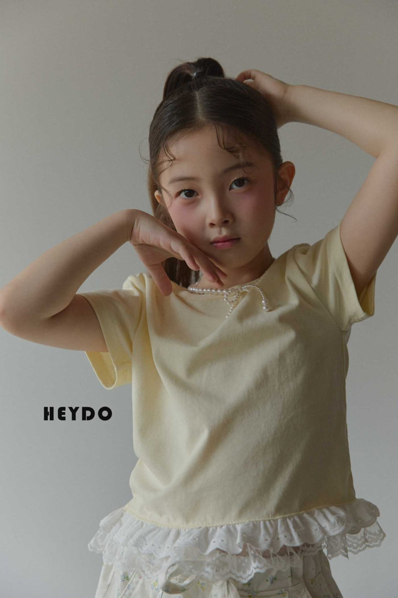 Heydo - Korean Children Fashion - #minifashionista - Daily Frill Tee - 9