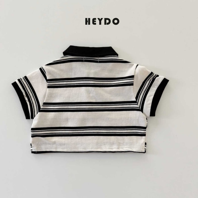 Heydo - Korean Children Fashion - #prettylittlegirls - Wappen Bintz Collar Tee - 7