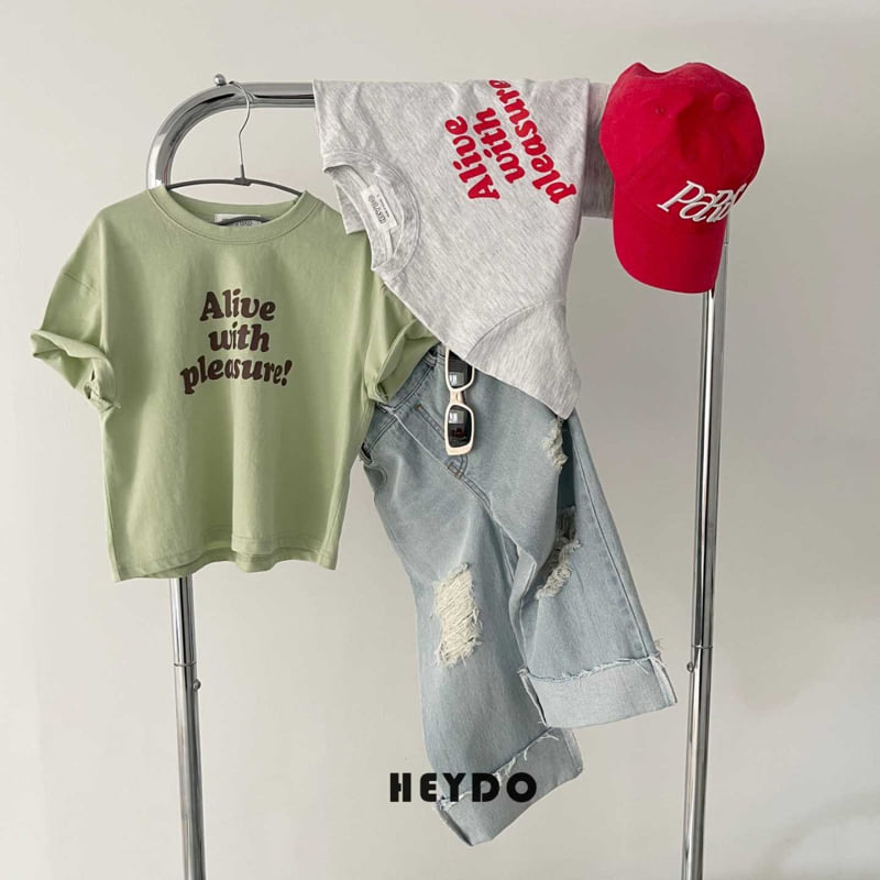 Heydo - Korean Children Fashion - #prettylittlegirls - Vintage Jeans - 5