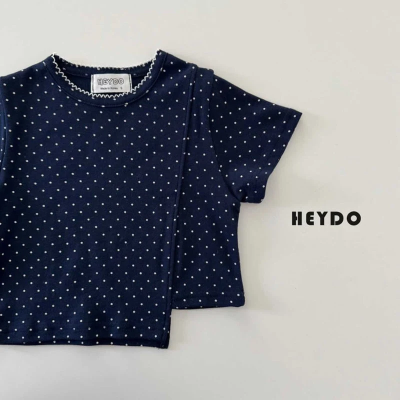Heydo - Korean Children Fashion - #prettylittlegirls - Dot Tee - 5