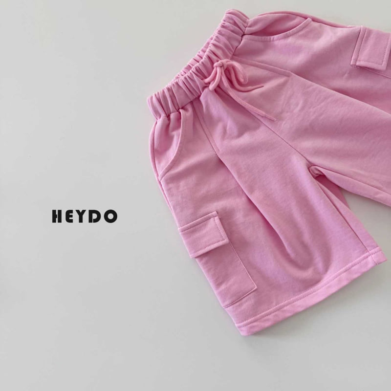 Heydo - Korean Children Fashion - #prettylittlegirls - Pastel Cargo Pants - 3