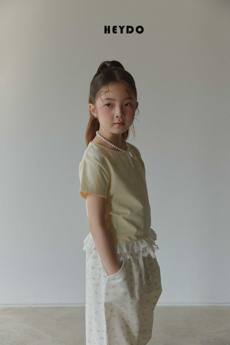 Heydo - Korean Children Fashion - #prettylittlegirls - Daily Frill Tee - 10