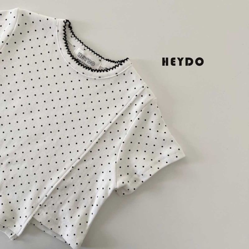Heydo - Korean Children Fashion - #stylishchildhood - Dot Tee - 8