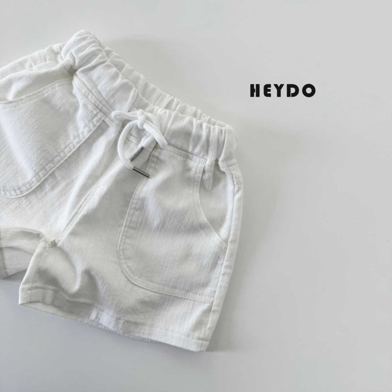 Heydo - Korean Children Fashion - #stylishchildhood - Out Pocket Pants Ivory - 7