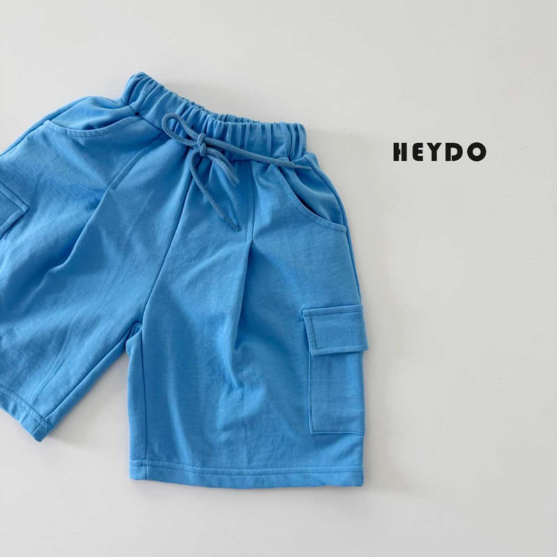 Heydo - Korean Children Fashion - #stylishchildhood - Pastel Cargo Pants - 6