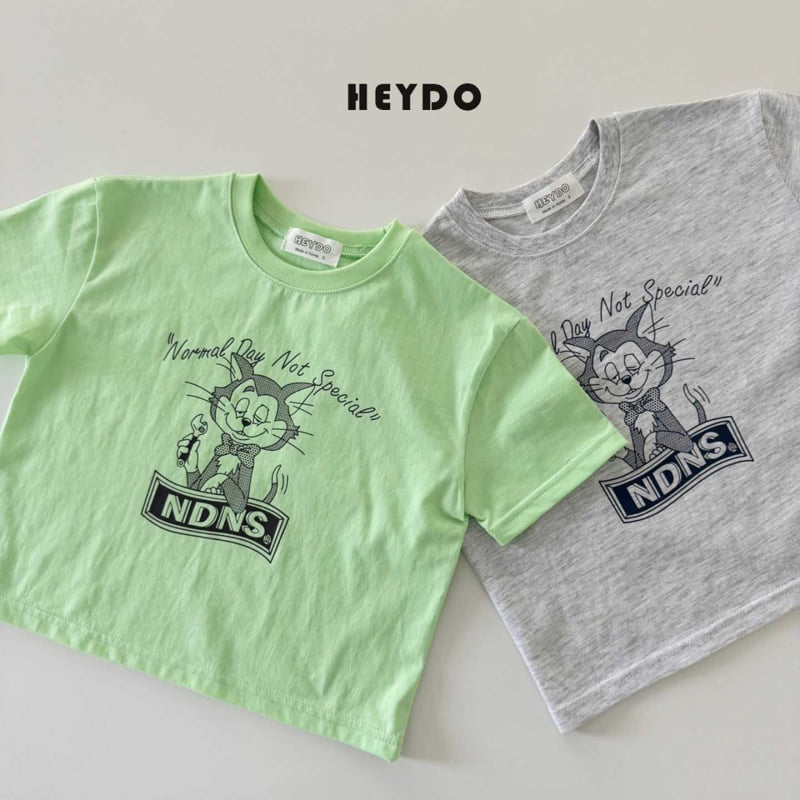 Heydo - Korean Children Fashion - #stylishchildhood - Latte Cat Tee