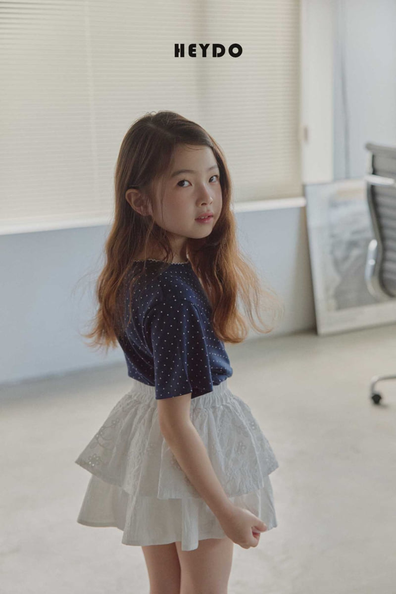Heydo - Korean Children Fashion - #todddlerfashion - Lace Cancan Skirt - 11