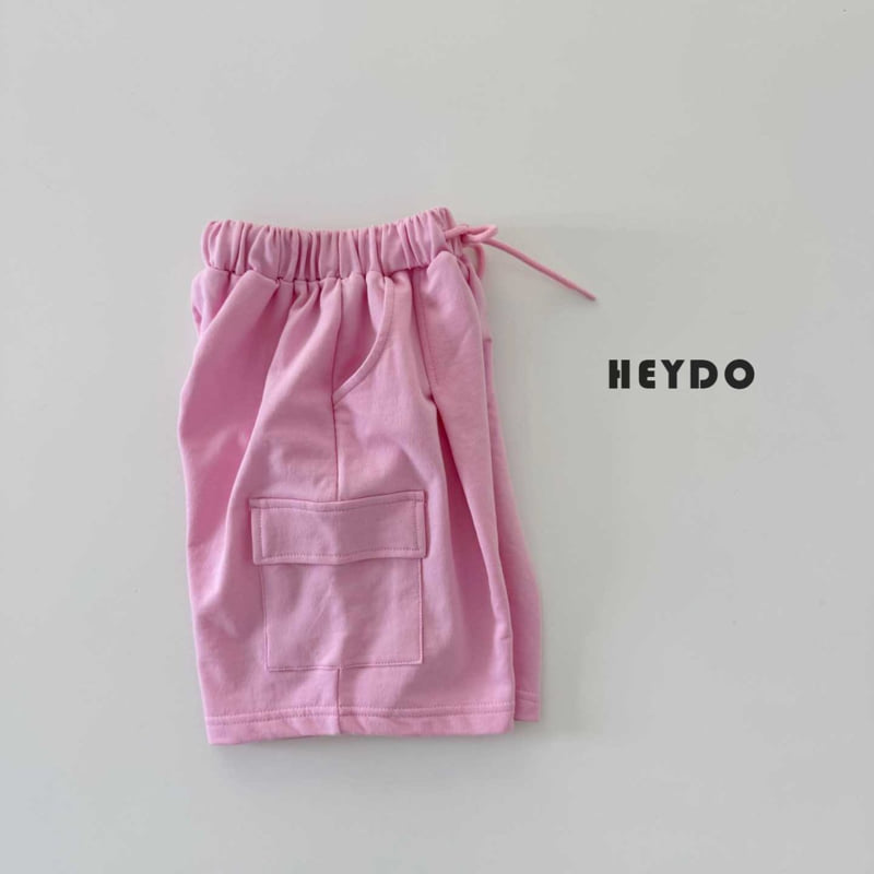 Heydo - Korean Children Fashion - #prettylittlegirls - Pastel Cargo Pants - 4