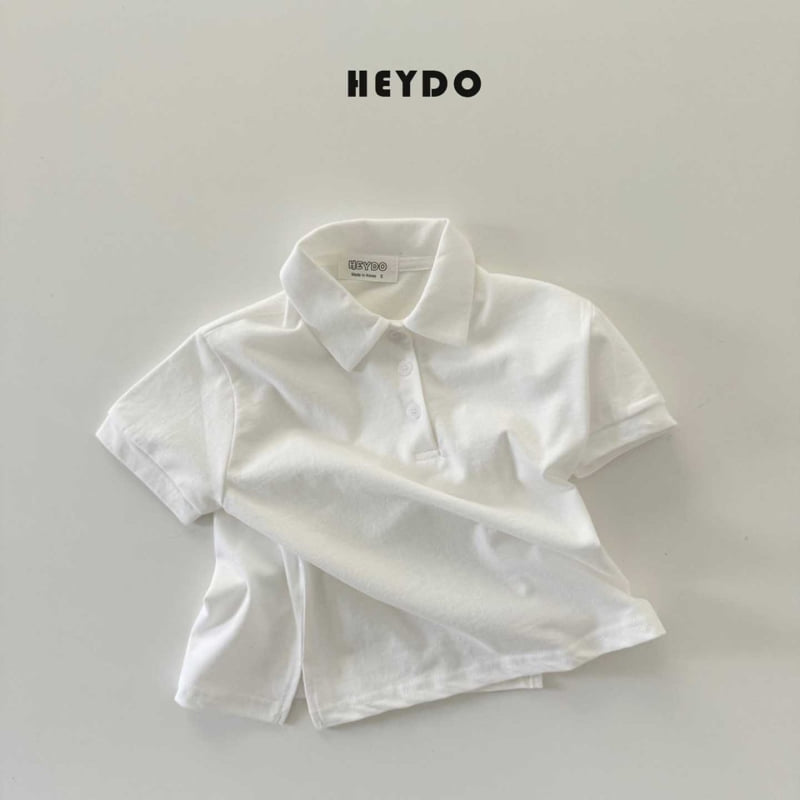 Heydo - Korean Children Fashion - #toddlerclothing - Muse Collar Tee - 8
