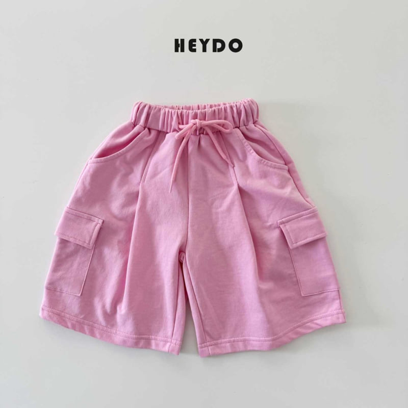 Heydo - Korean Children Fashion - #toddlerclothing - Pastel Cargo Pants - 5