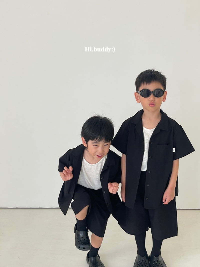 Hi buddy - Korean Children Fashion - #Kfashion4kids - Bermuda Black Pants - 11