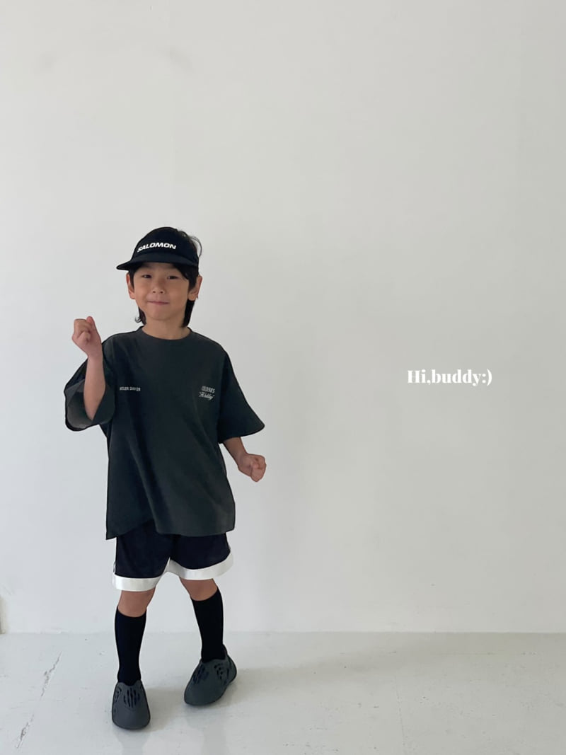 Hi buddy - Korean Children Fashion - #Kfashion4kids - Club Pigment Tee - 11