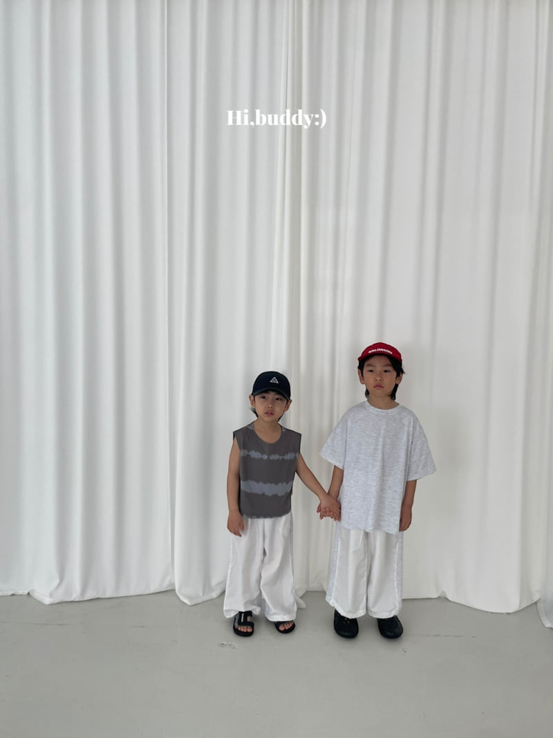 Hi buddy - Korean Children Fashion - #childofig - Half Half String Pants - 10