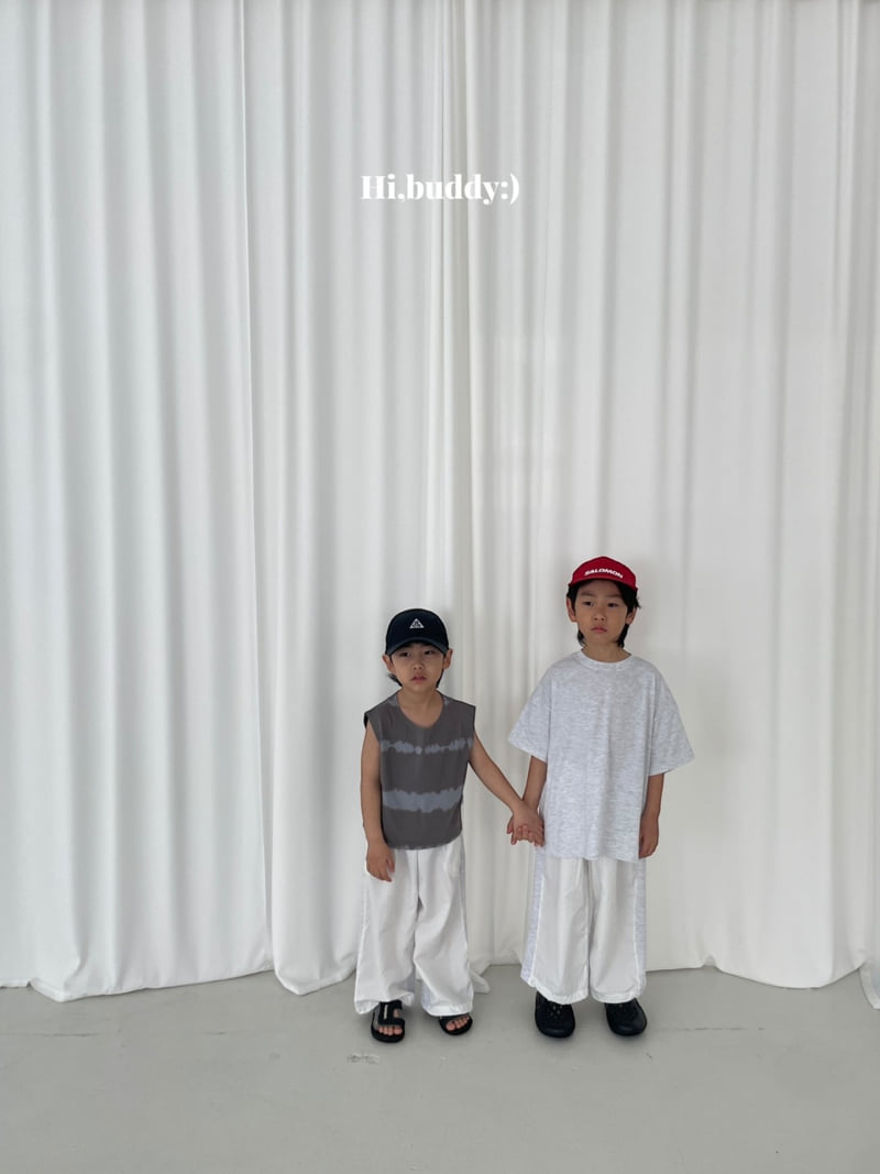 Hi buddy - Korean Children Fashion - #childofig - Half Half String Pants - 9