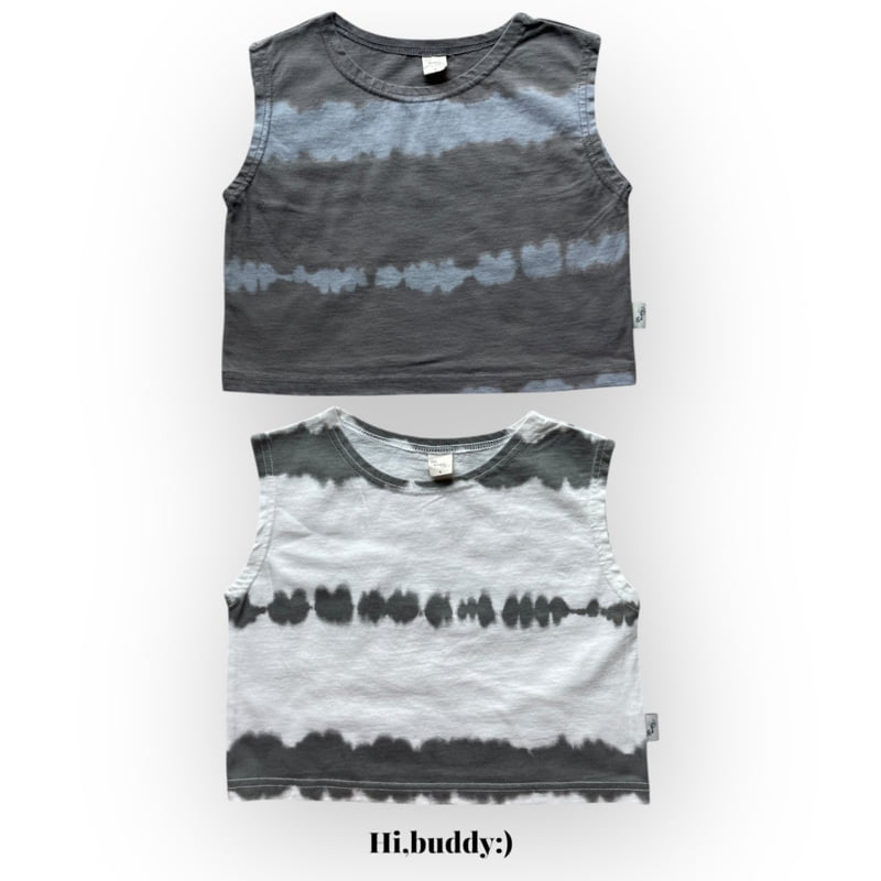 Hi buddy - Korean Children Fashion - #childofig - Water Sleeveless