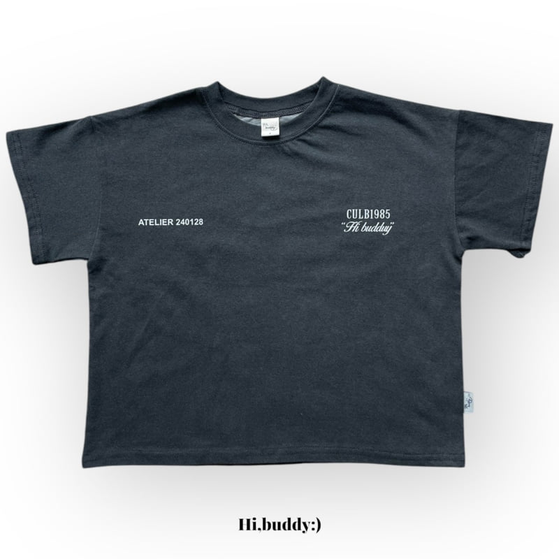 Hi buddy - Korean Children Fashion - #childofig - Club Pigment Tee - 3