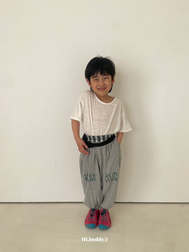 Hi buddy - Korean Children Fashion - #childrensboutique - Check Run Jogger Pants - 9