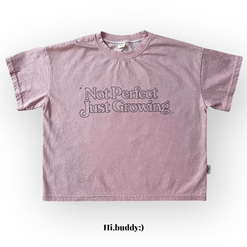 Hi buddy - Korean Children Fashion - #childrensboutique - Growing Pigment Tee - 3