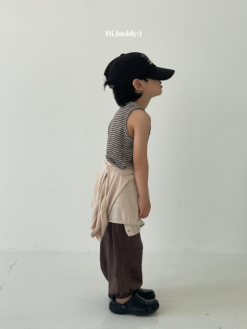 Hi buddy - Korean Children Fashion - #childrensboutique - Summer Stripe Sleeveless - 11
