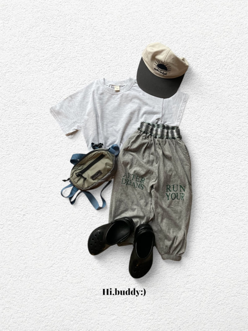 Hi buddy - Korean Children Fashion - #childrensboutique - Linen Tee - 10