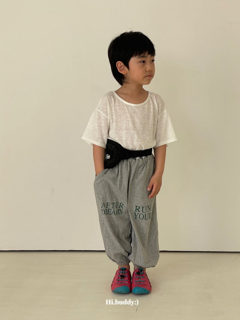Hi buddy - Korean Children Fashion - #designkidswear - Check Run Jogger Pants - 10