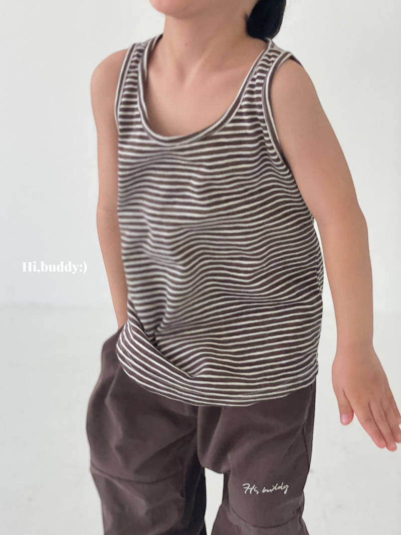 Hi buddy - Korean Children Fashion - #designkidswear - Summer Stripe Sleeveless - 12