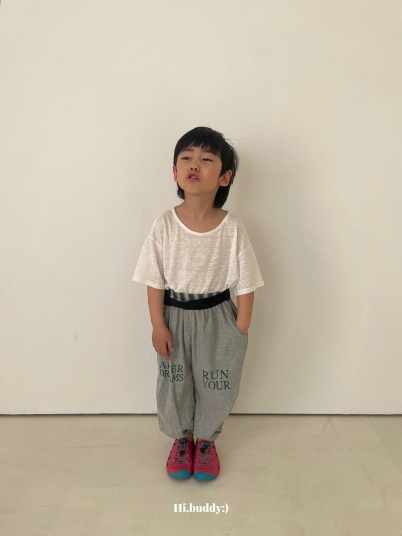 Hi buddy - Korean Children Fashion - #discoveringself - Check Run Jogger Pants - 11