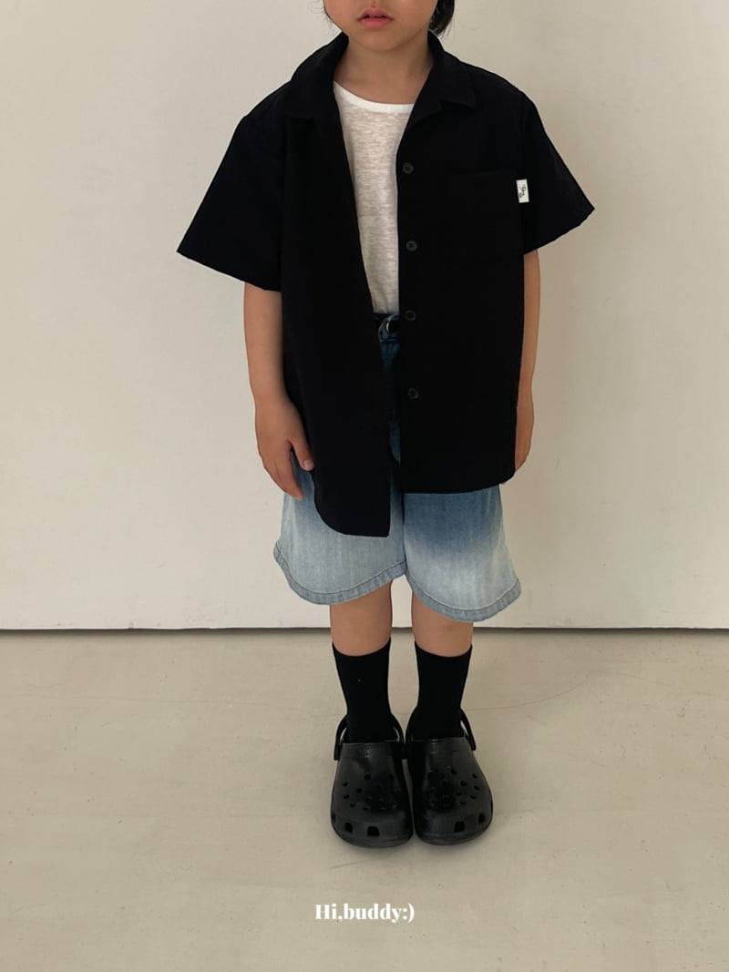 Hi buddy - Korean Children Fashion - #discoveringself - Black Shirt - 10