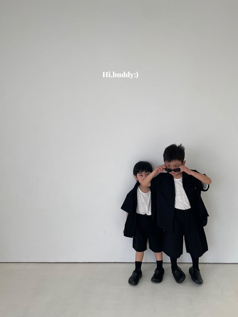 Hi buddy - Korean Children Fashion - #discoveringself - Bermuda Black Pants - 6