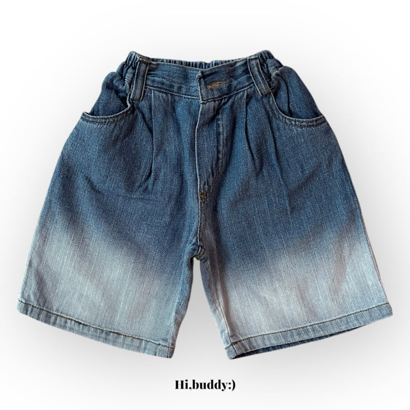 Hi buddy - Korean Children Fashion - #discoveringself - Summer Gradient Denim Pants