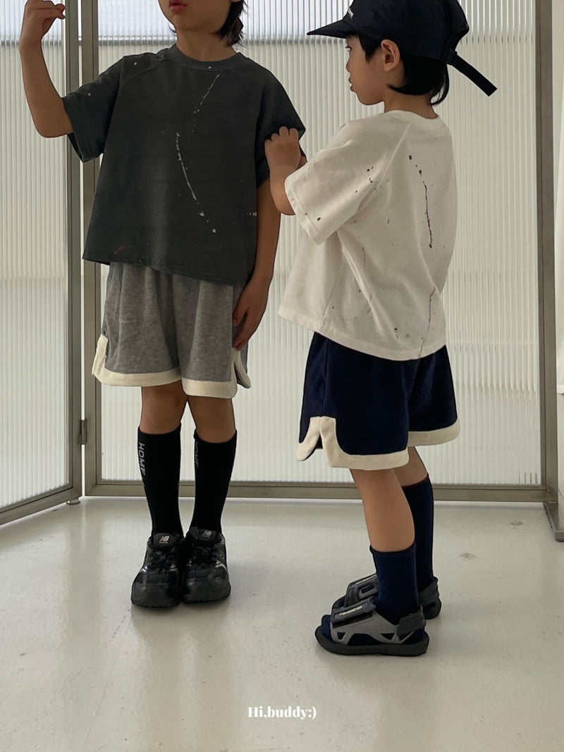 Hi buddy - Korean Children Fashion - #discoveringself - Painting Raglan Tee - 10