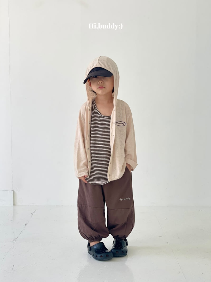 Hi buddy - Korean Children Fashion - #discoveringself - Linen Hooded Cardigan - 8