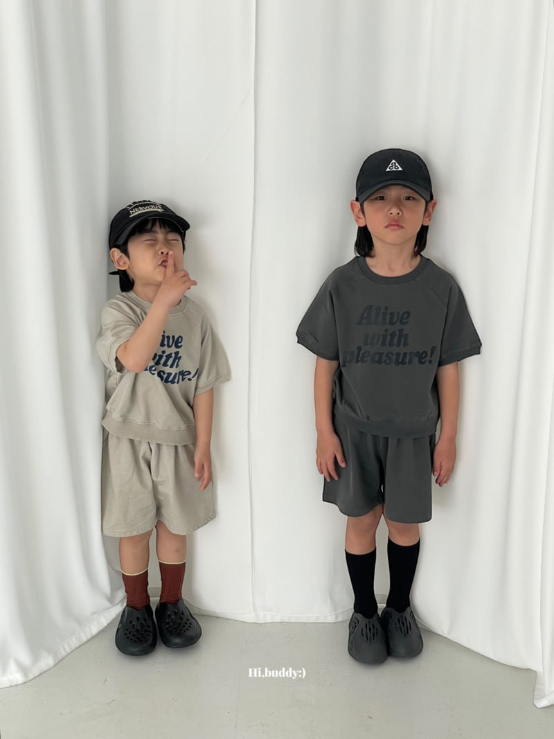 Hi buddy - Korean Children Fashion - #discoveringself - Live Sweatshirts - 7